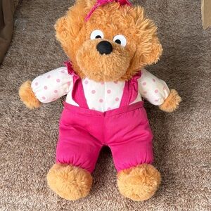 Vintage 1995 The Berenstain Bears: Sister Bear Plush toy stuffy collectible